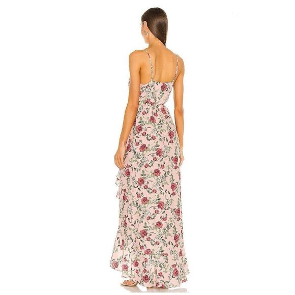 Yumi Kim Meadow Wrap Maxi Dress in Fortune Teller Blush Size XL - Picture 2 of 12
